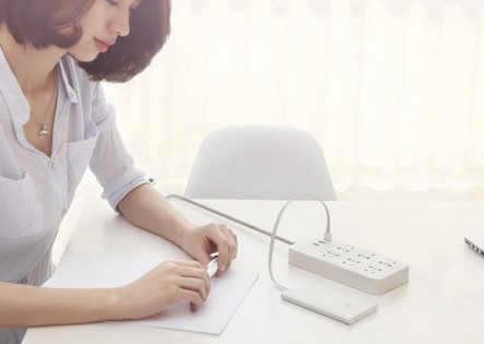 Подовжувач Xiaomi Mi Power Strip Quick Charger 2.0 (6 + 3 USB-port) White